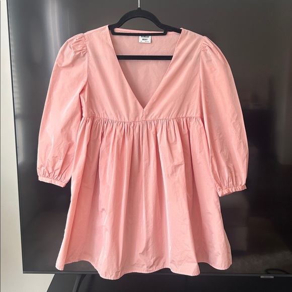 Aritzia Sunday Best Jinx Dress XXS Guava Pink Babydoll Flowy - Picture 8 of 13